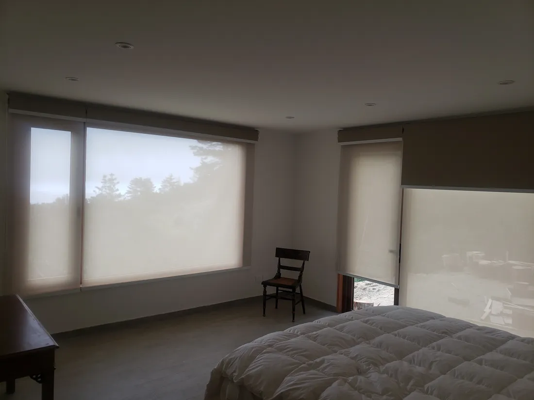 Cortinas Doble Roller Living Comedor